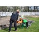 Rozdrabniacz elektryczny z przenośnikiem taśmowym / MAK-22P-2454