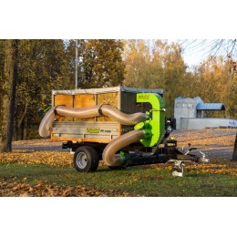 Przyczepa FT-1600 MIDVac do liści z odkurzaczem ForeSteel rozruch mechaniczny, rok produkcji 2025, nr seryjny FS, fabrycznie now