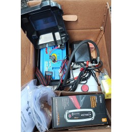 Elektrohydrauliczny system kiprowania pompa zasilacz 2,0kW 12V 11L (żółty pilot) + pilot bezprzewodowy