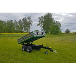 Przyczepa wywrotka FT-1600 OFFROAD Foresteel standard zielona