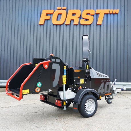 Forst ST6P 40KM Marka Redwood Global przyczepa lekka specjalna, przeznaczenie rębak, rok prod. 2025 nr seryjny: SA9ST6P000328363