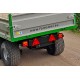 Przyczepa wywrotka FT-600 Standard ForeSteel zielona zaczep kulowy
