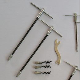 Palmetto 1100 ekstraktor elastyczny do szczeliw ze stałą końcówką 160 mm nr 0 korkociąg