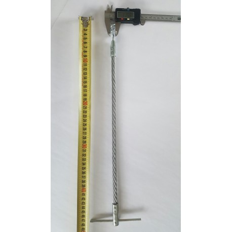 Palmetto 1104 ekstraktor elastyczny do szczeliw ze stałą końcówką 483 mm nr 4 korkociąg