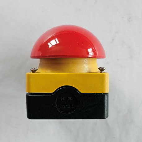 12-10-391 Forst grzybek zespół wyłącznika awaryjnego / Eaton Mushroom Head Emergency-stop Switch Assembly • plastik • tak