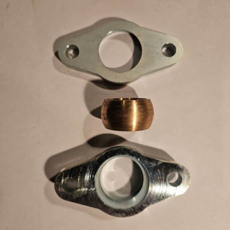 12-01-073 Forst zespół łożyska z brązu fosforowego - tuleje z brązu/Forst Phospor bronze bearing assembly (12-01-052+12-01-053+1