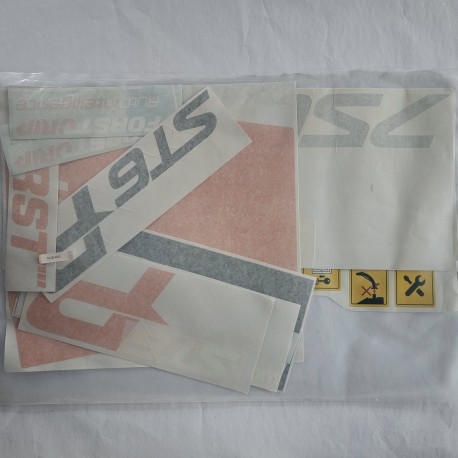 12-30-040 Forst Kompletny zestaw naklejek ST6 / Complete Sticker Kit for ST6 machine • ST6P