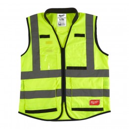 Kamizelka odblaskowa PREMIUM żółta - L/XL Milwaukee / 4932471896