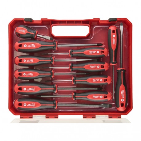 Zestaw wkrętaków w walizce - 12 szt. Milwaukee / 4932472003