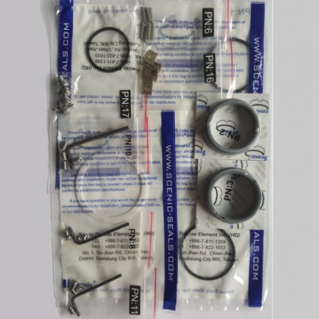 Uszczelnienie mechaniczne SCENIC 38mm RK zestaw naprawczy STD CL99 SIC/SIC/V Repair Kit
