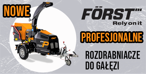 Profesjonalne rębaki Forst używane