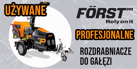 Profesjonalne rębaki FORST używane