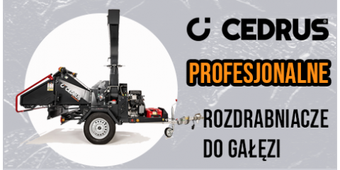 ROZDRABNIACZE DO GAŁĘZI CEDRUS
